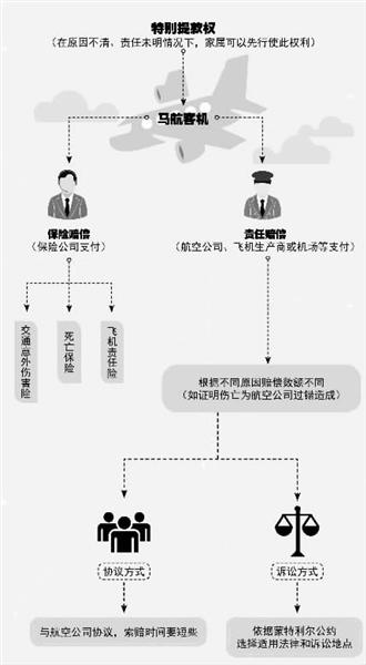 追问马航事件如何索赔：特别提款不影响追加赔偿